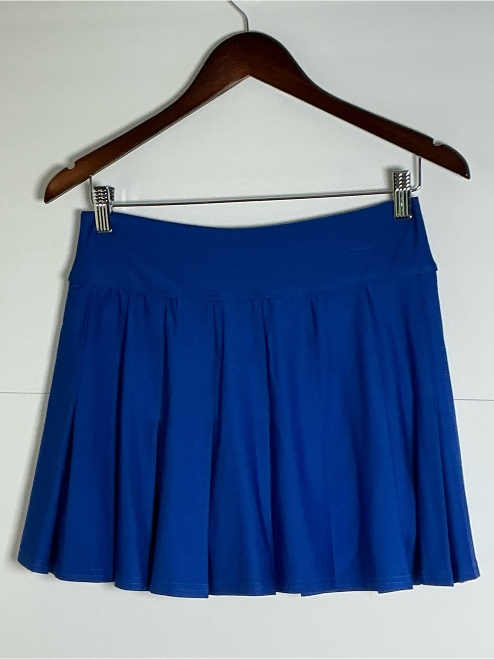 NWT Very J Blue Pleated Tennis Pickleball Skort M